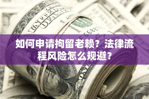 北京如何申请拘留老赖？法律流程风险怎么规避？