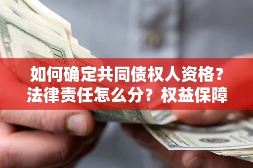 北京如何确定共同债权人资格？法律责任怎么分？权益保障技巧揭秘！