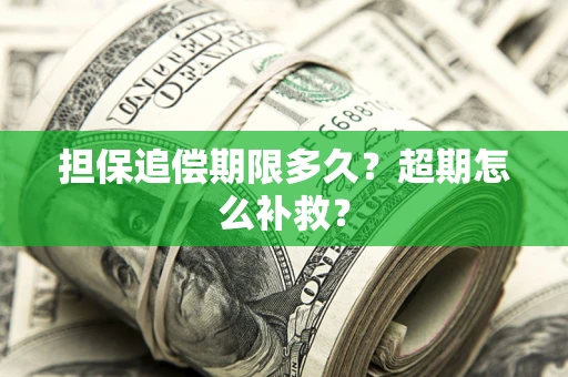 北京担保追偿期限多久？超期怎么补救？