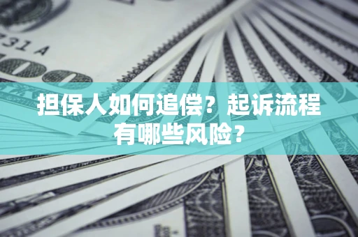 北京担保人如何追偿？起诉流程有哪些风险？