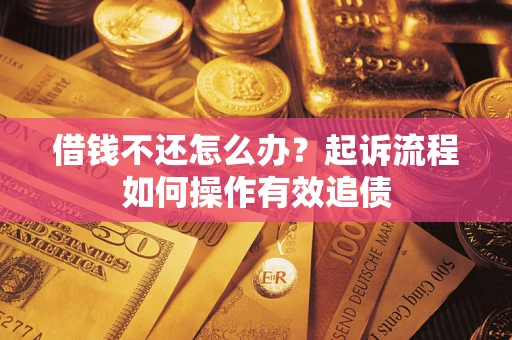 北京借钱不还怎么办？起诉流程如何操作有效追债