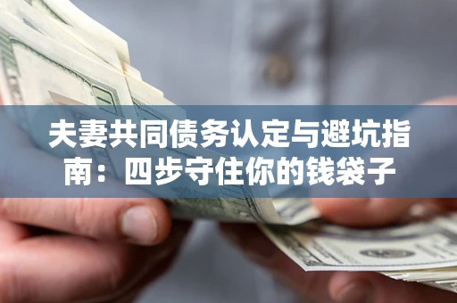 北京夫妻共同债务认定与避坑指南：四步守住你的钱袋子
