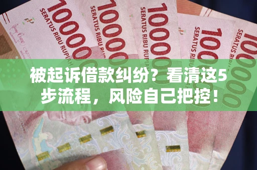 北京被起诉借款纠纷？看清这5步流程，风险自己把控！