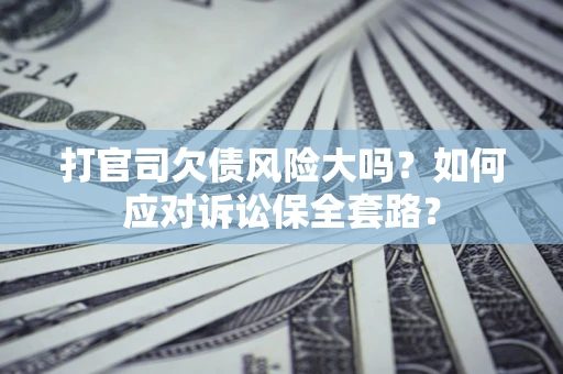 北京打官司欠债风险大吗？如何应对诉讼保全套路？