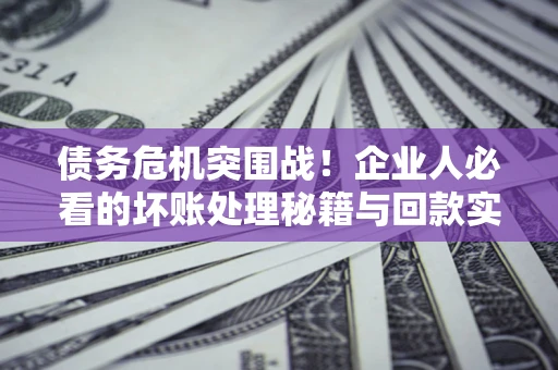 北京债务危机突围战！企业人必看的坏账处理秘籍与回款实战指南